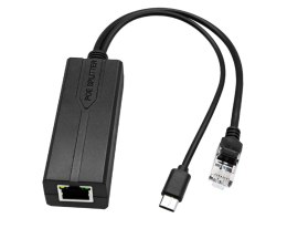 STABILIZATOR NAPIĘCIA 48V/5V POE-802.3AF/AT-USB-C DELTA NETWORK