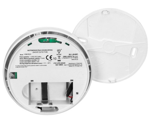 ZESTAW CZUJEK TLENKU WĘGLA (CZADU) I DYMU DC-7 Virone