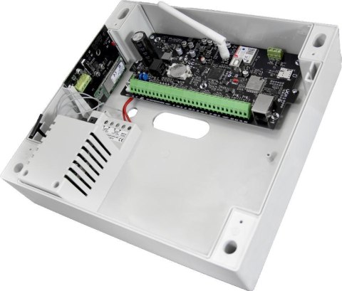 Zestaw centrala PulsON Alarm 2.0 4G z obudową i odbiornikiem PowerG