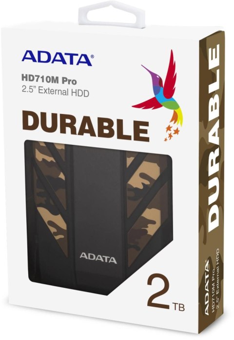 DYSK ZEWNĘTRZNY ADATA HD710MP 2TB 2.5'' USB3.1 MILITARY