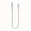 KABEL USB-C / USB-C Greencell PowerStream 120cm PD 100W biały w oplocie