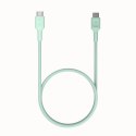 KABEL USB-C / USB-C Greencell PowerStream 30cm PD 100W zielony w oplocie
