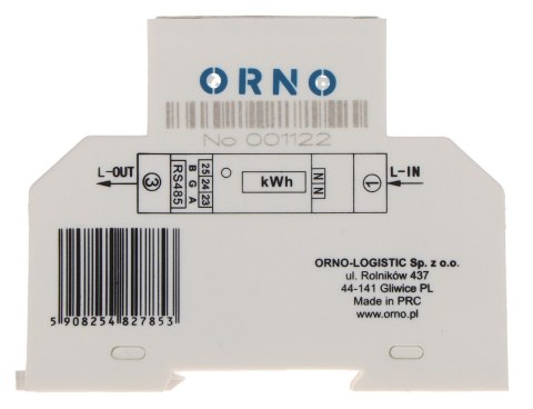 LICZNIK ENERGII ELEKTRYCZNEJ OR-WE-526 JEDNOFAZOWY ORNO