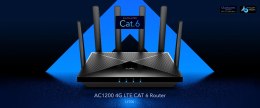 ROUTER 4G LTE LT700 2.4 GHz, 5 GHz LTE Cat. 6 300 Mb/s + 867 Mb/s CUDY
