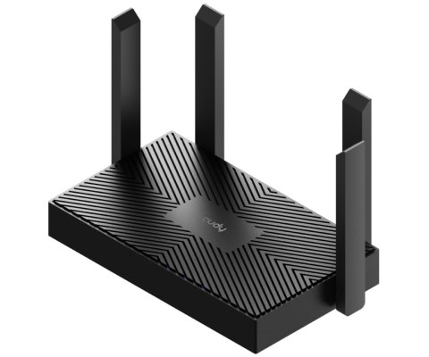 ROUTER WR1500 Wi-Fi 6 2.4 GHz, 5 GHz 300 Mb/s + 1201 Mb/s CUDY