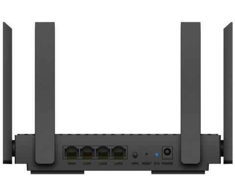 ROUTER WR1500 Wi-Fi 6 2.4 GHz, 5 GHz 300 Mb/s + 1201 Mb/s CUDY