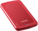 DYSK ZEWNĘTRZNY ADATA DashDrive HV300 2TB 2.5 USB3.1 Czerwony