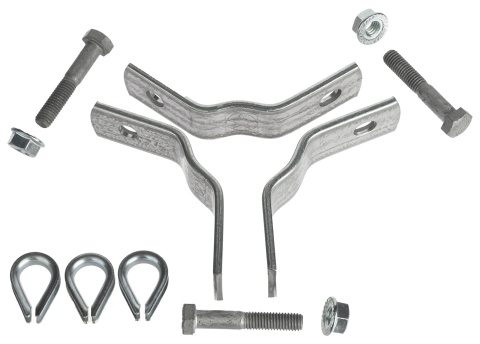 OBEJMA ZACISKOWA DO MOCOWANIA ODCIĄGÓW