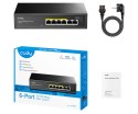 SWITCH POE FS1006P 4-PORTOWY CUDY