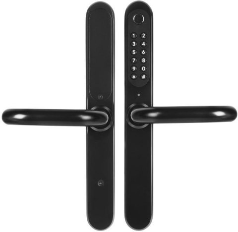 Klamka z kontrolerem dostepu EURA ELH-30H4 Black