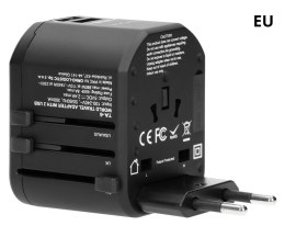 UNIWERSALNA PRZEJŚCIÓWKA SIECIOWA Z ZASILACZEM USB TA-6 Virone