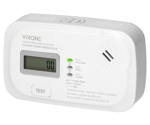 CZUJKA TLENKU WĘGLA (CZADU) DC-8 Virone