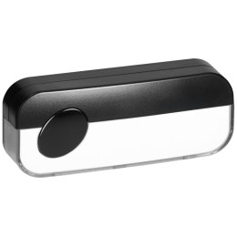 PRZYCISK DZWONKA OR-DP-PD-1/B CZARNY ORNO