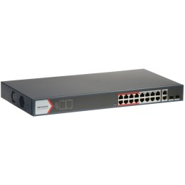 SWITCH POE DS-3E1318P-EI(B) 16-PORTOWY SFP Hikvision