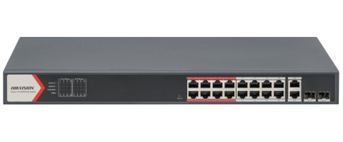 SWITCH POE DS-3E1318P-EI(B) 16-PORTOWY SFP Hikvision