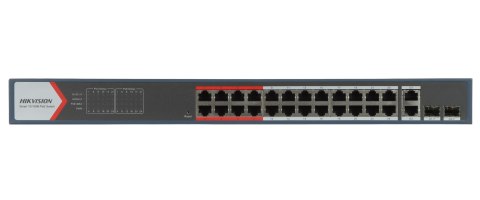 SWITCH POE DS-3E1326P-EI(B) 24-PORTOWY SFP Hikvision