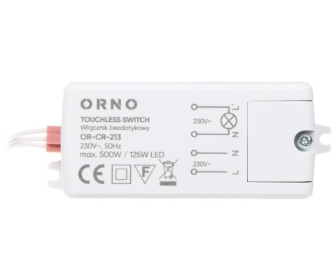 WŁĄCZNIK BEZDOTYKOWY DWUBIEGUNOWY OR-CR-279 AC 230V
