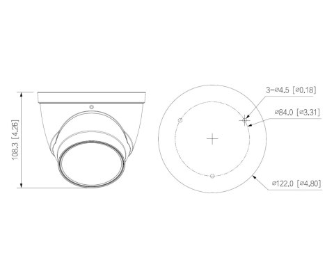KAMERA IP IPC-HDW3649T-ZS-IL-27135 Smart Dual Light AcuPick WizSense - 6 Mpx 2.7 ... 13.5 mm - MOTOZOOM DAHUA