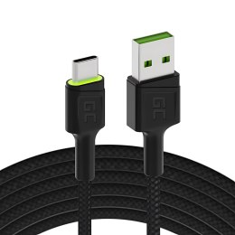 PRZEWÓD KABGC13 USB-A/USB-C Ray 2.0 m Green Cell