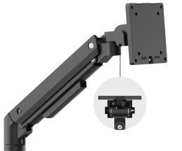 UCHWYT BIURKOWY DO MONITORA, NA SPRĘŻYNIE GAZOWEJ BRATECK-LDT69-C024P BRATECK