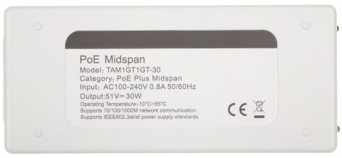 ZASILACZ POE TAM1GT1GT-30 - 30 W DAHUA