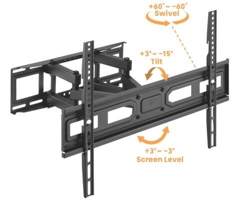 UCHWYT DO TELEWIZORA LUB MONITORA BRATECK-LPA78-466 BRATECK