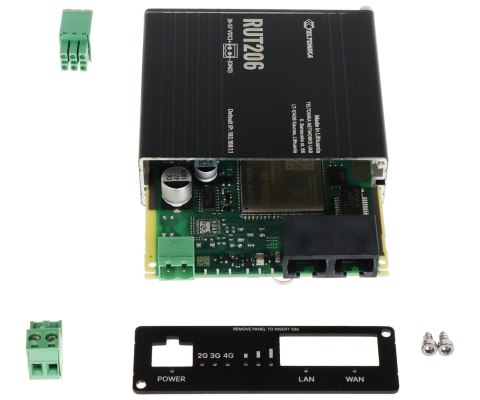 ROUTER 4G LTE RUT206 2.4 GHz 300 Mb/s Teltonika