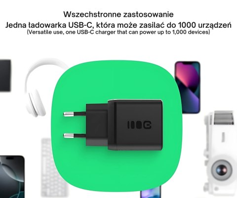 ŁADOWARKA SIECIOWA USB POWERSOURCE SOLO30 CHARB-GC-30C-W Green Cell