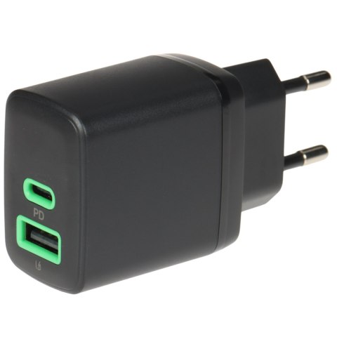 ŁADOWARKA SIECIOWA USB PowerSource Duo30 CHARB-GC-30AC-B Green Cell