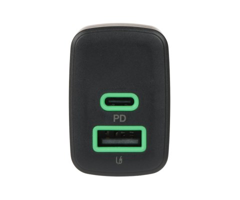 ŁADOWARKA SIECIOWA USB PowerSource Duo30 CHARB-GC-30AC-B Green Cell