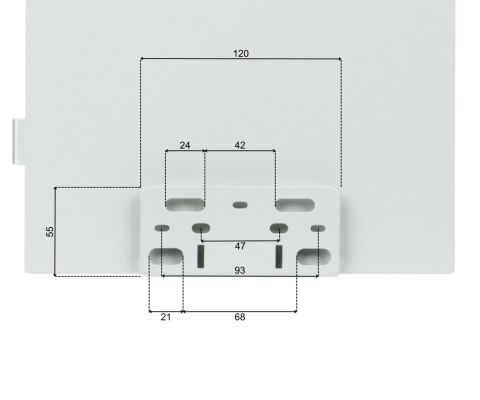 OBUDOWA HERMETYCZNA LN-BOX-DIN-IP65 424 x 285 x 205 mm LANON