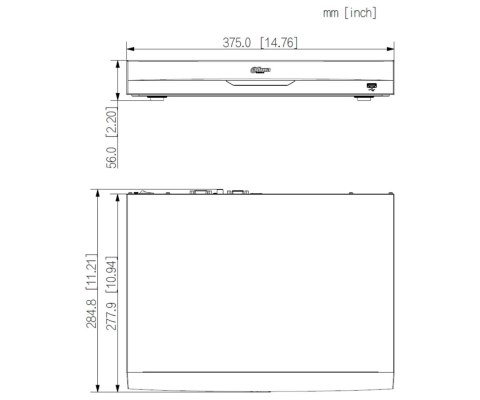 REJESTRATOR IP NVR5232-EI2 32 KANAŁY WizSense DAHUA