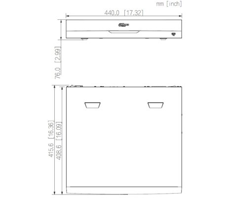 REJESTRATOR IP NVR5464-EI2 64 KANAŁY WizSense DAHUA