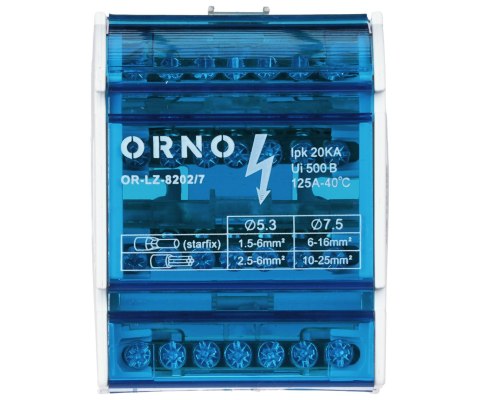 BLOK ROZDZIELCZY OR-LZ-8202/7 ORNO