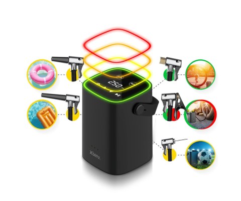 PRZENOŚNY KOMPRESOR SAMOCHODOWY XB-AIRBOOST 120 W Xblitz