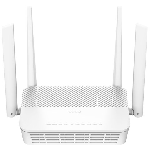 ROUTER WR3000H Wi-Fi 6 2.4 GHz, 5 GHz 574 Mb/s + 2402 Mb/s CUDY