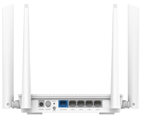 ROUTER WR3000H Wi-Fi 6 2.4 GHz, 5 GHz 574 Mb/s + 2402 Mb/s CUDY