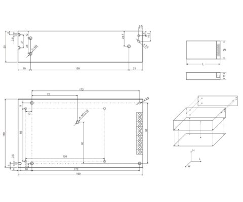 ZASILACZ BUFOROWY PSB-48V3A PULSAR
