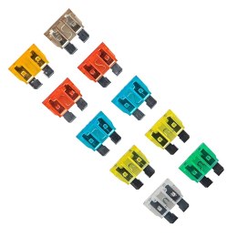 ZESTAW BEZPIECZNIKÓW SAMOCHODOWYCH CAR-FUSE-MIX BLOW
