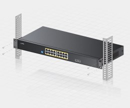 SWITCH POE GS1020PS2 16-PORTOWY SFP CUDY