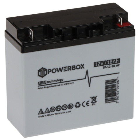 AKUMULATOR 12V/18AH-POWERBOX