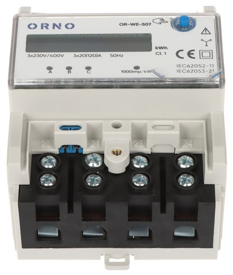 LICZNIK ENERGII ELEKTRYCZNEJ OR-WE-507 TRÓJFAZOWY