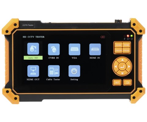 MONITOR AHD, HD-CVI, HD-TVI, PAL MS-ACT50-4K-V2 5 " DELTA TESTER