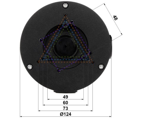 UCHWYT KAMERY STG-PFA130-E(BLACK) STG