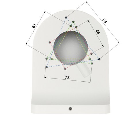 UCHWYT KAMERY STG-PFB205W-E DAHUA