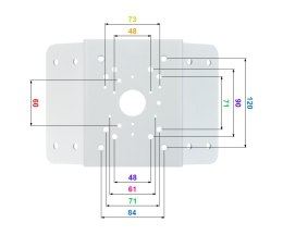 UCHWYT NAROŻNIKOWY KAMERY STG-PFA151 STG