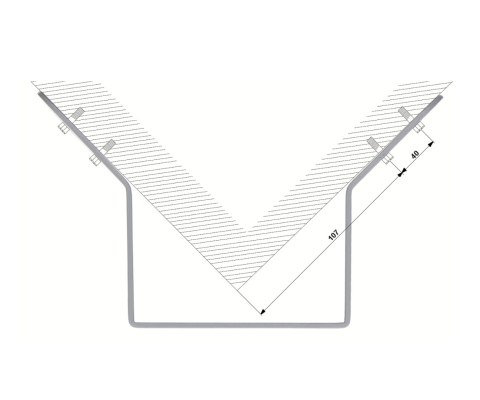UCHWYT NAROŻNIKOWY KAMERY STG-PFA151 STG