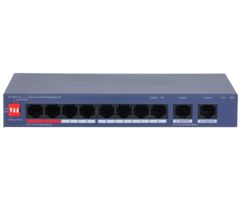 SWITCH POE CS4010-8ET2GT-110 8-PORTOWY DAHUA
