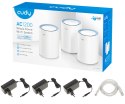 DOMOWY SYSTEM WI-FI MESH M1200(3-PACK) 2.4 GHz, 5 GHz, 300 Mb/s + 867 Mb/s CUDY