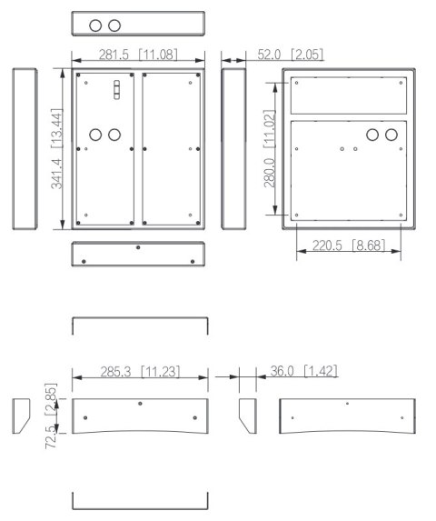 OBUDOWA NATYNKOWA VTM56R6 DAHUA